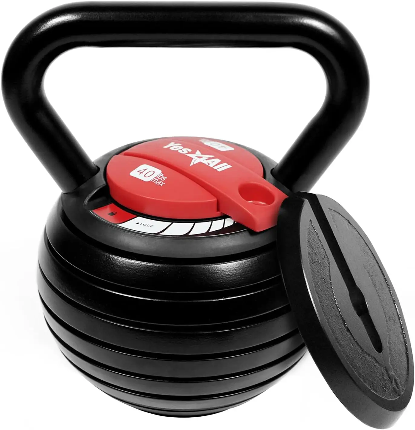 

Powder Coated Cast Iron Kettlebell Strength Training Kettlebells Weight Set for Full Body Workout, Home Gym