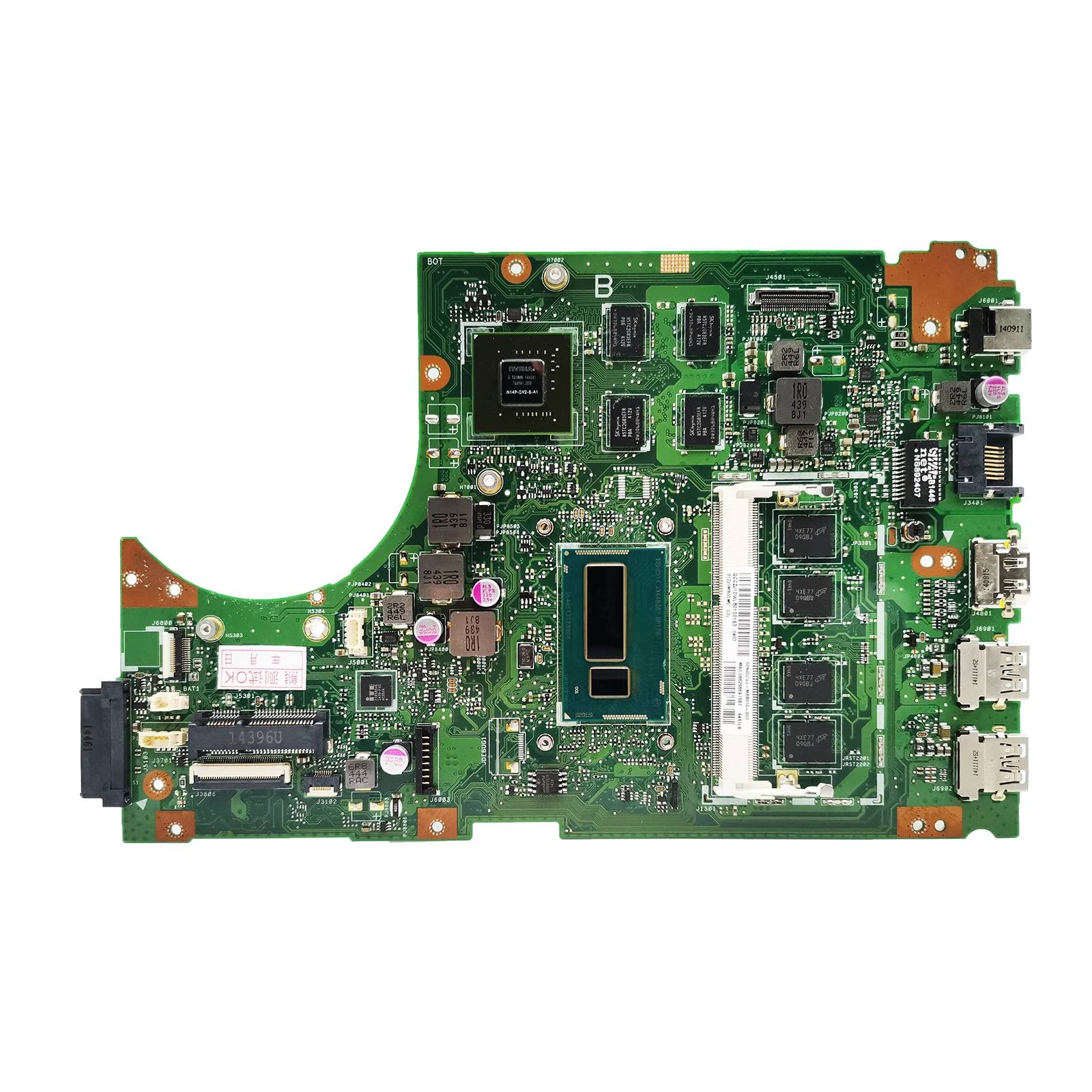 S451 Mainboard For ASUS S451L S451LN S451LB V451L S451LA R451L K451L Laptop Motherboard With i3 i5 i7 UMA/PM 4GB/RAM