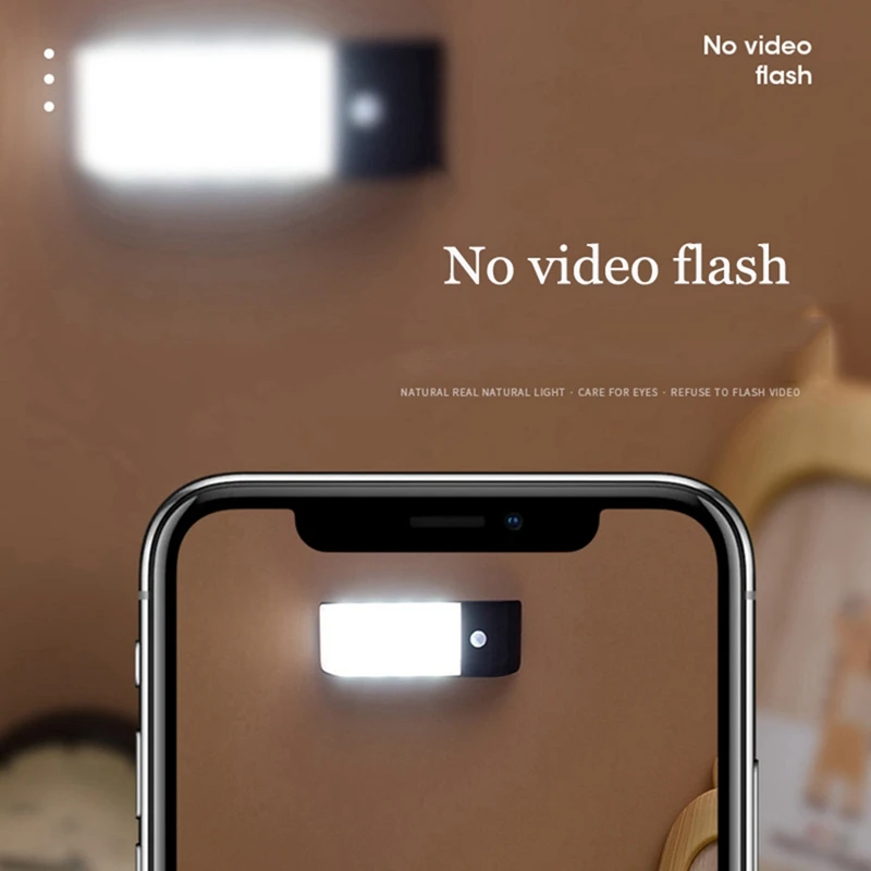 2 Stuks 12 Led Usb Oplaadbare Pir Bewegingssensor Kast Nachtlampje Lamp