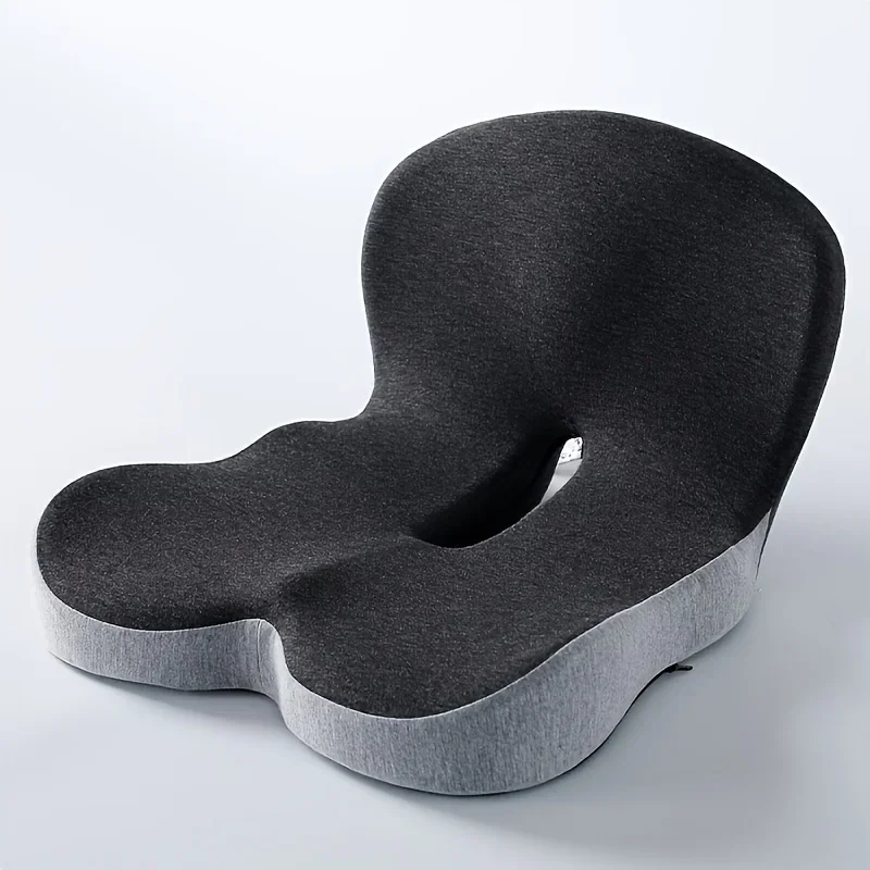 Ergonomic Seat Cushion Hand Washable Cover Waist Support Comfort Seat Cushion for Back Sleepers Office Car Home Use Home Textile