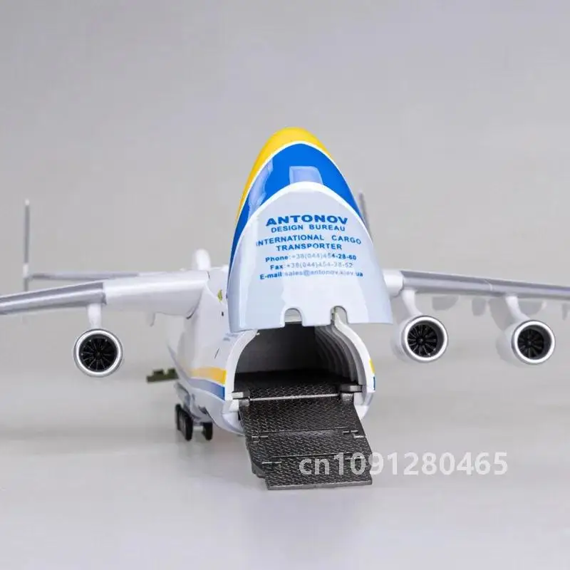 42 سنتيمتر 1/200 مقياس ل Antonov AN-225 AN225 Mriya طائرات النقل طائرة الراتنج البلاستيك نسخة لعبة مجسمة لجمع