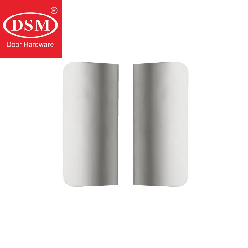 

Silver Square Entrance Door Handle Made Of Aluminium Alloy For Wooden/Glass/Metal Doors PA-290-L170*80mm