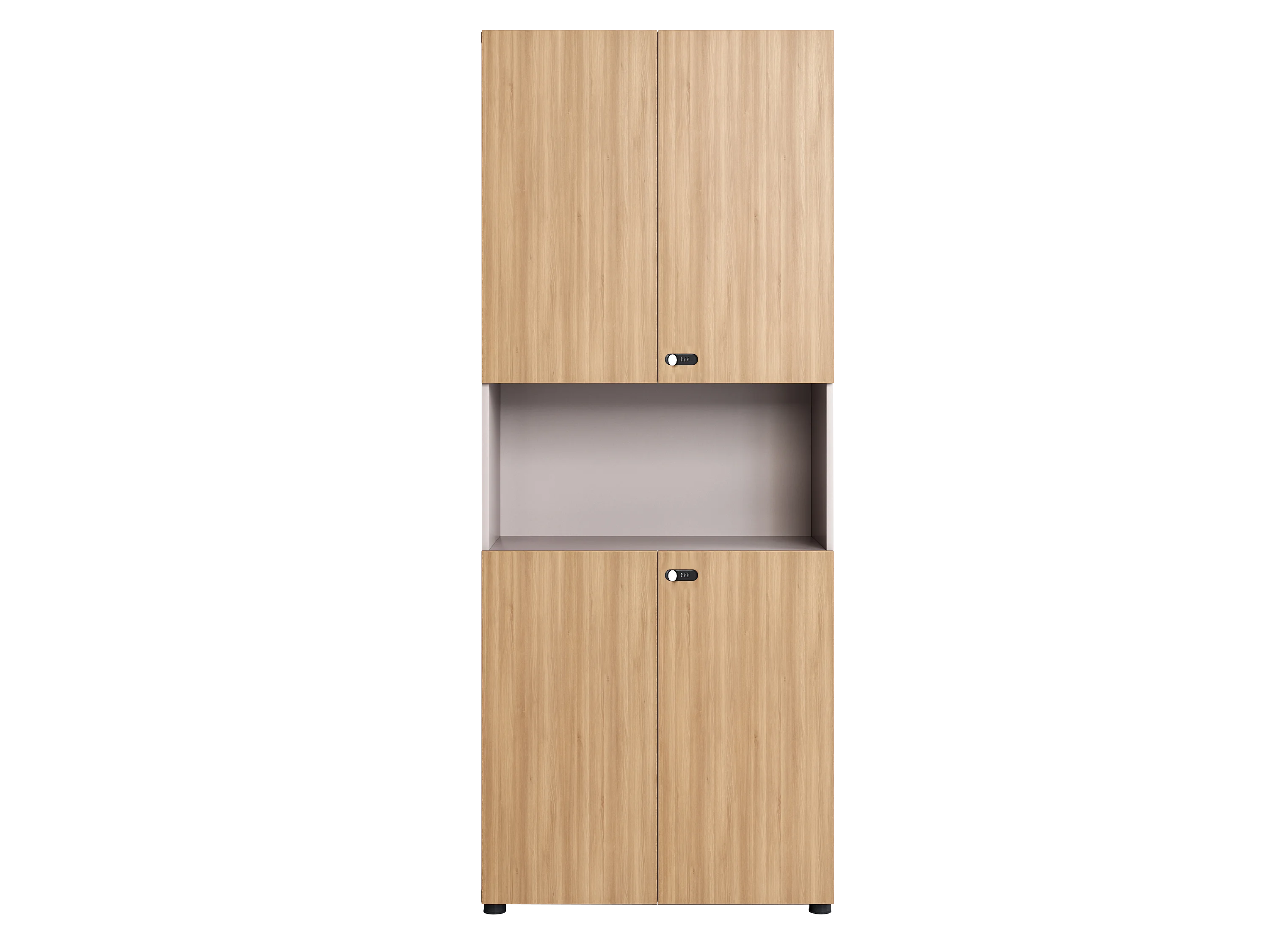 Modern Steel File Cabinet Password Lock Wooden Boss Bookcase Board Locker Office Home Bedroom School Gym Workshop Hospital Use