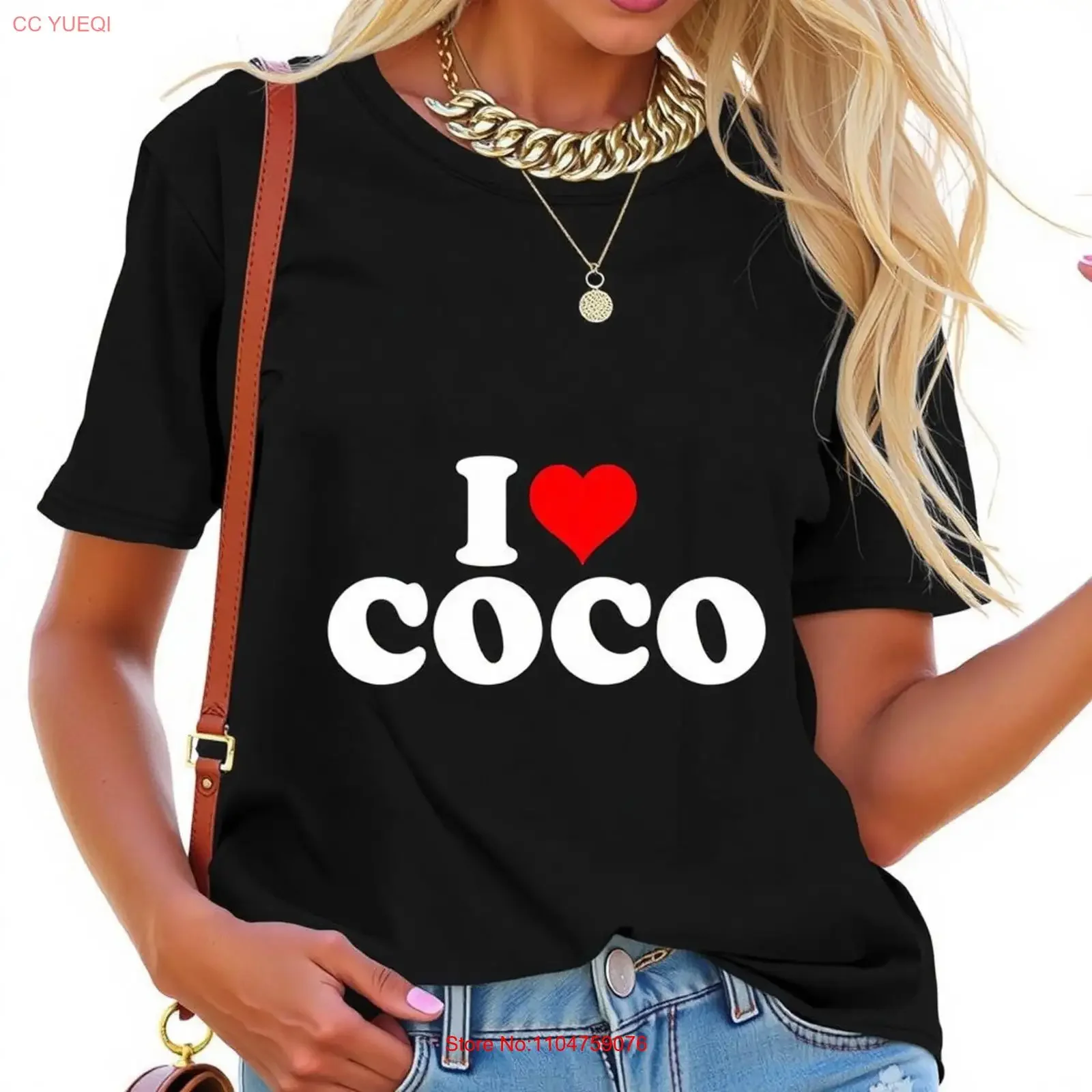 

Стильная черная футболка I Lvoe для женщин, повседневная винтажная стираная дизайнерская одежда, топ для повседневной носки, слегка мягкая мода