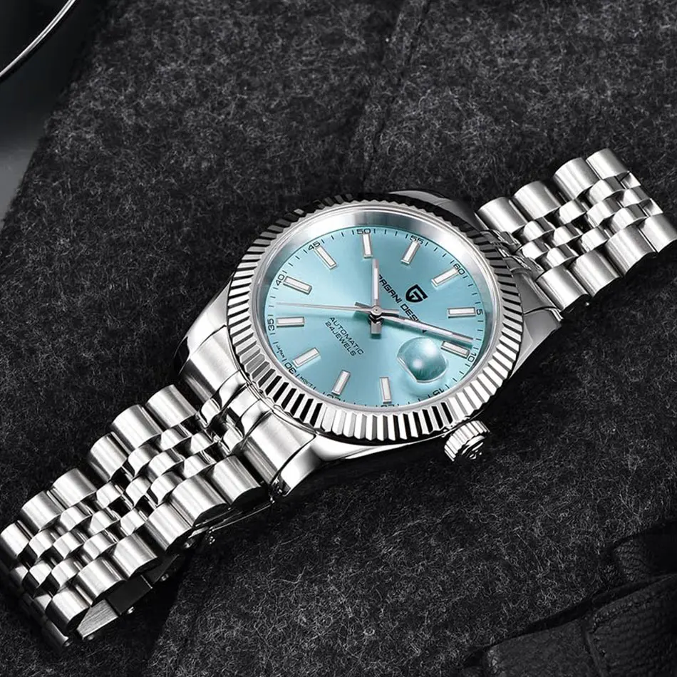 PAGANI DESIGN часы для мужчин 42 мм механические часы из нержавеющей стали 100 м водонепроницаемые мужские часы лучший бренд мужские автоматические наручные часы