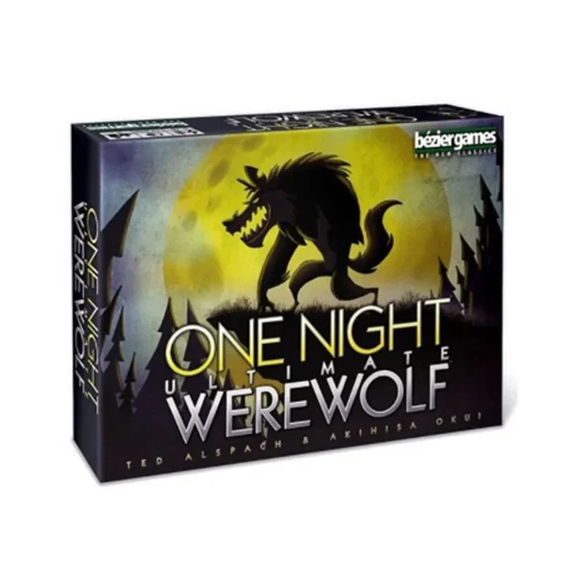 One Night Ultimate Werewolf Strategy Board Game Fun Paper Experience Bonus Roles Edition Deck for Home Party Playing Cards