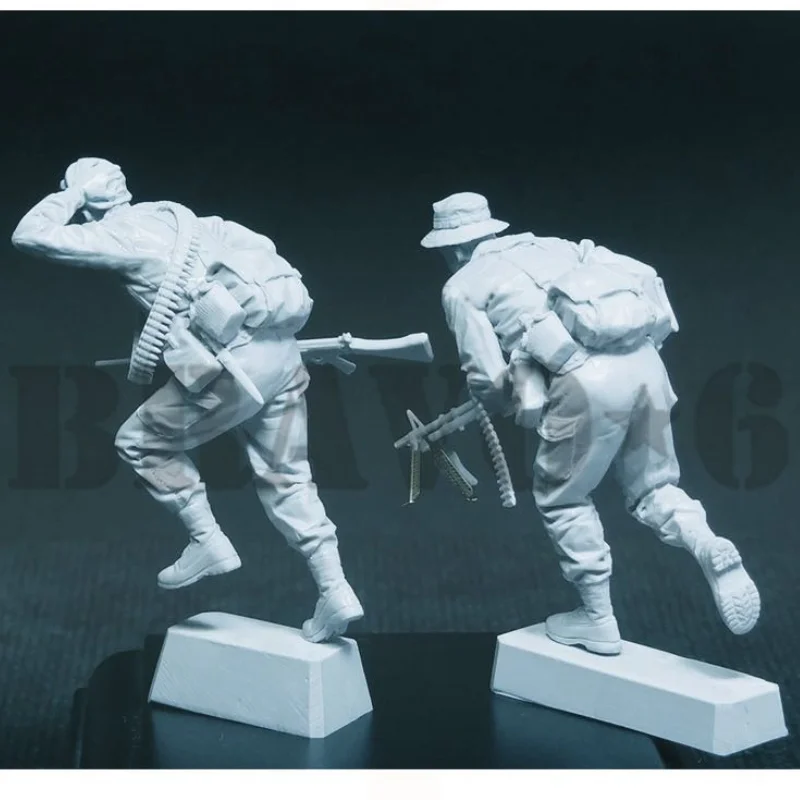 1/35 scale resin figure assembly kit modeling RAR infantry diy miniature kits toy unassembled unpainted