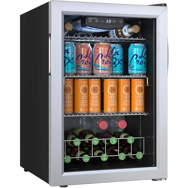 EdgeStar BWC91SS 17 Inch Wide 80 Can Capacity Extreme Cool Beverage Center