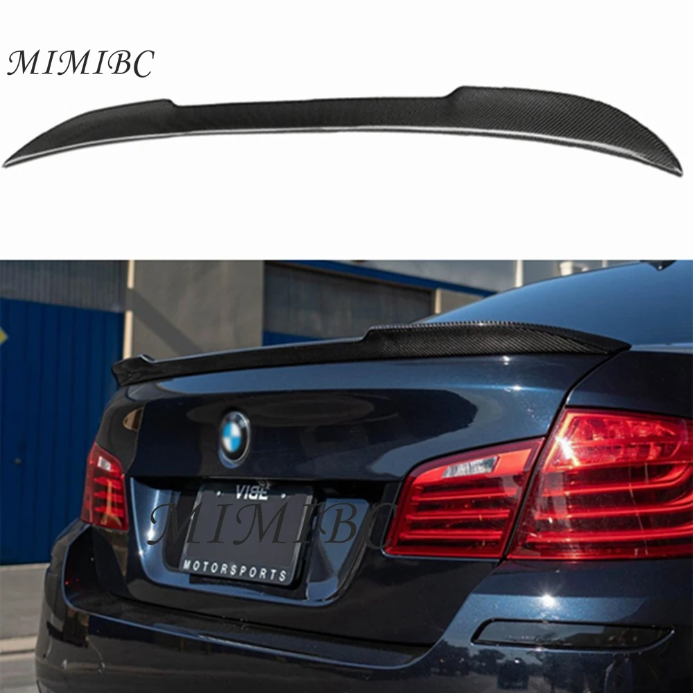 

FOR BMW 5 Series F10 F18/F10 M5 Sedan CS Style Carbon fiber Rear Spoiler Trunk wing 2009-2017 FRP Forged carbon