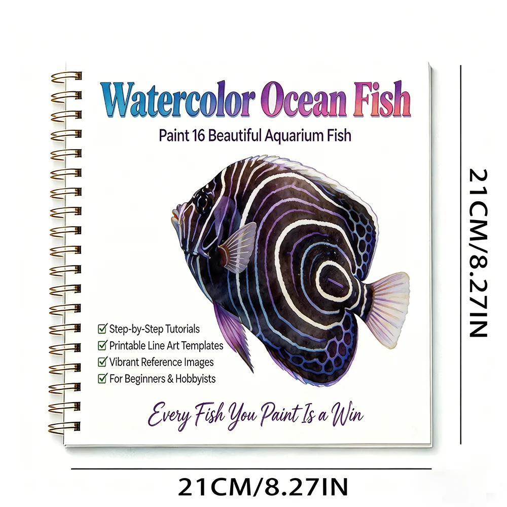 Watercolor Painting & Coloring - Fish Aquarium Guide recension och pris