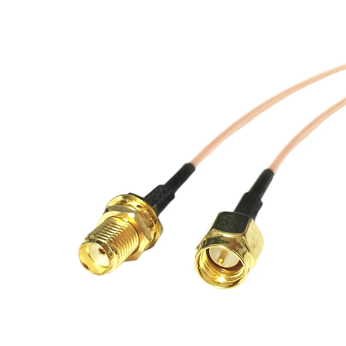 Wifi Router Cable SMA Male Female Plug Jack with Nut / RP Reverse Pigtail Adapter RG178 15cm/30cm/50cm