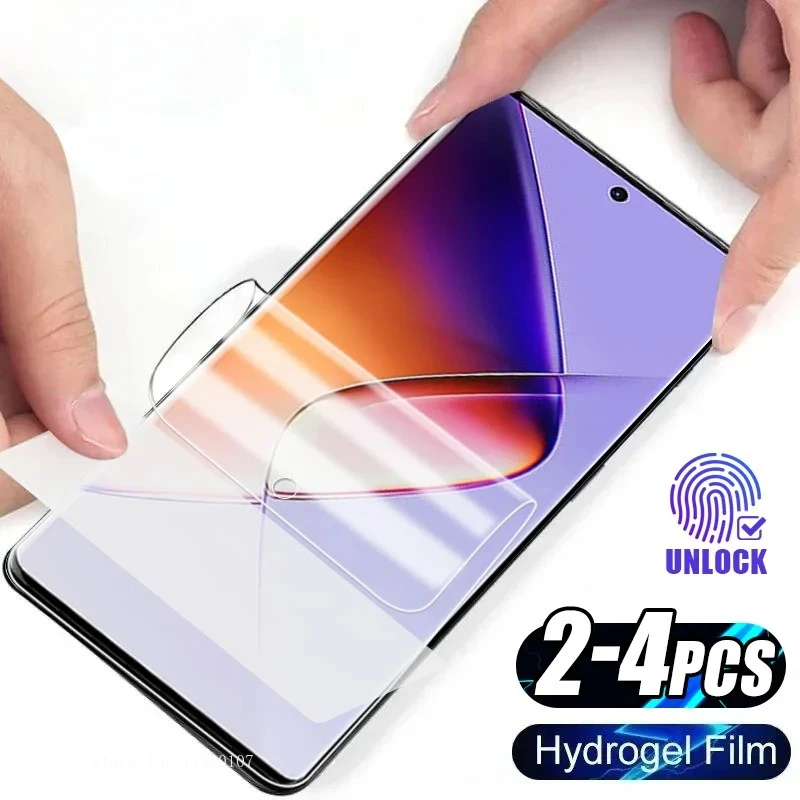 HD Hydrogel Film For Infinix Note 50 50S 50X 40 Pro Plus Zero 30 4G Screen Protectors For Infinix Hot 40 40i 30 GT 20 10 Pro
