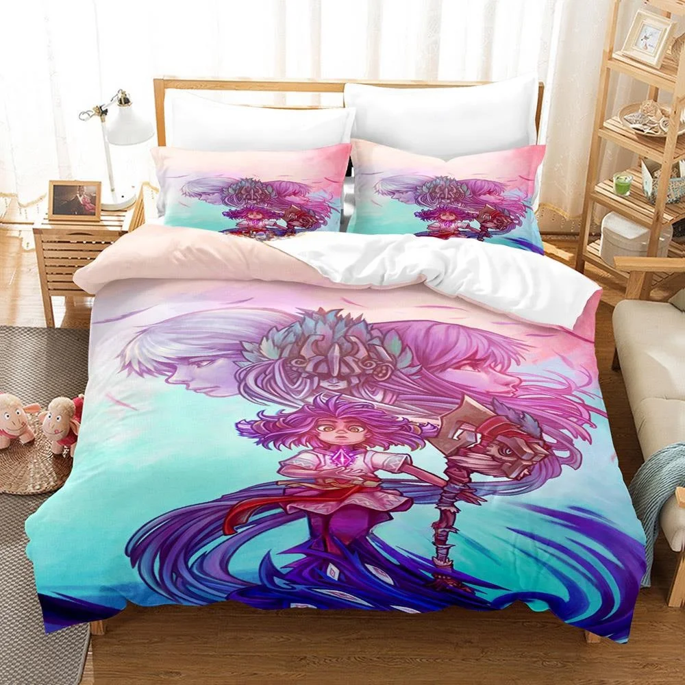 

3d Print Anime Game ITORAH Bedding Set Single Twin Full Queen King Size Bed Set Adult Kid Bedroom Duvet Cover Sets Home Textiles
