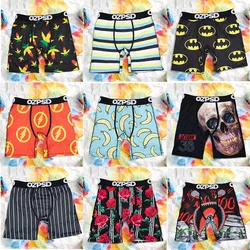 1PC OZPSD Sexy Men Underwear Boxer Cueca Male Panties Lingerie Men Underpants Boxershorts Boxerbriefs Plus Size Boxer Briefs