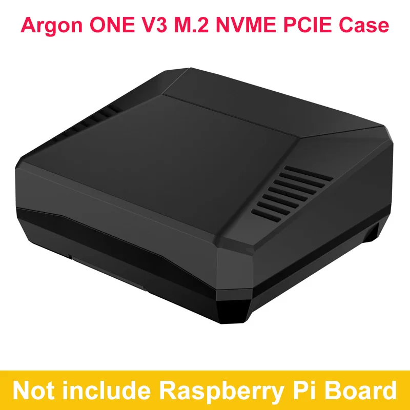 Raspberry Pi 5 Argon One V 3 M.2 Nvme Pcie Case Aluminium Passieve Koelbehuizing Met Ingebouwde Ventilator Ssd Heatsink