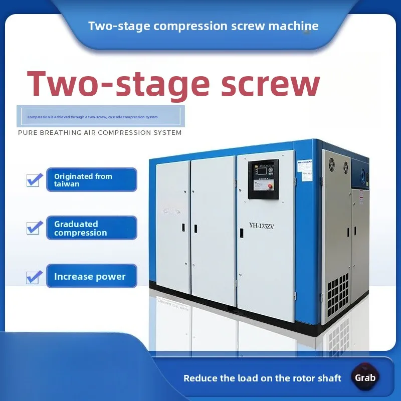 Permanent magnet variable frequency screw machine, screw air compressor screw air compressor