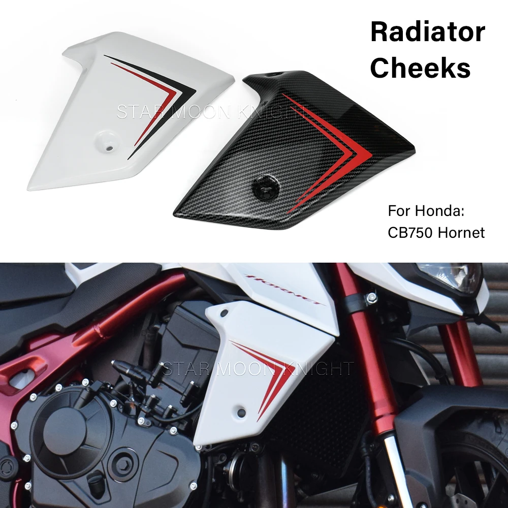 

CB 750 Radiator Cheeks For Honda Hornet 750 CB750 Hornet 2022-Motorcycle Side Decorative plates Radiator Fairing Guard