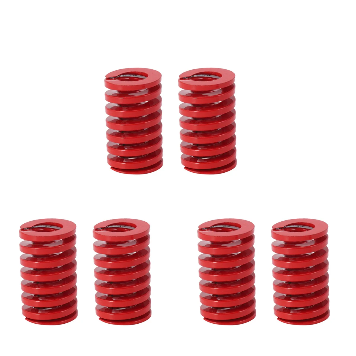 6 Pcs 25mm OD 40mm Length Compression Mould die Springs for Tesla Model 3 Trunk, Medium Load