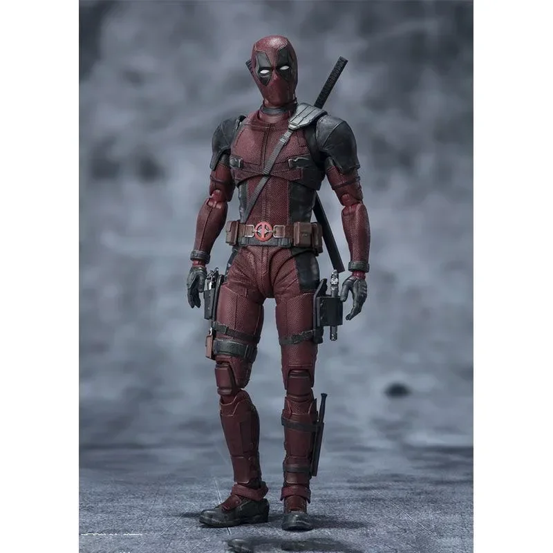 16cm Shf Deadpool Ml X-Men Anime Figures Deadpool 2 Action Figurine PVC Model GK Statue Collection Room Decoration Toy Kid Gifts