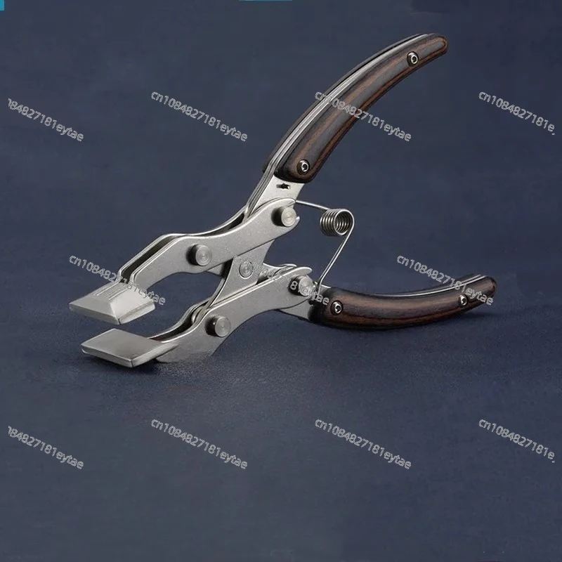 Suitable For Leather Parallel Pliers With Integrated Collet, 35mm Jaw And 0-13mm Opening For DIY Leather Crafting Tools