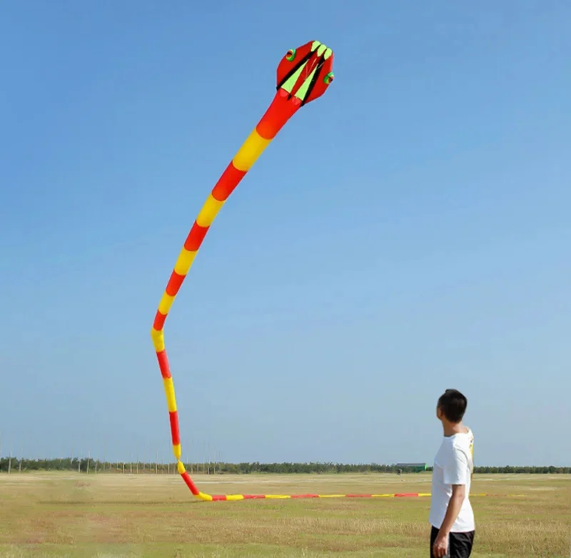 Large professional kites snake soft kites for adults kite flying toy sports Outdoor toys Inflatable toys Power kite Outdoor play