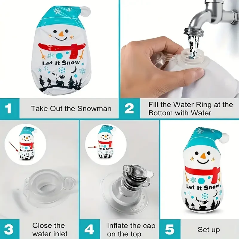 Weihnachtsschneemann alter Mann Weihnachtsmann Spielzeugbecher, Festival-Party-Dekoration, aufblasbarer Becher