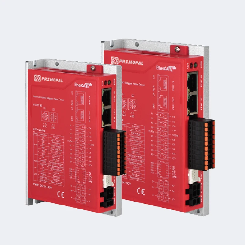 PrimoPal EtherCAT Stepper Motor Driver Digital  24V 2 Phase  Nema 23 Hybrid Closed-loop Stepper Motor with Controller