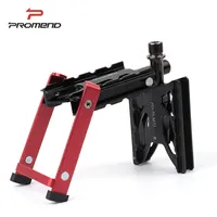 Promend Bike Pedal Support Kickstand Fold bike MTB  Pedal  Aluminum Metal Body Lightweight Smooth Lubricate Pedal wellgo xpedo