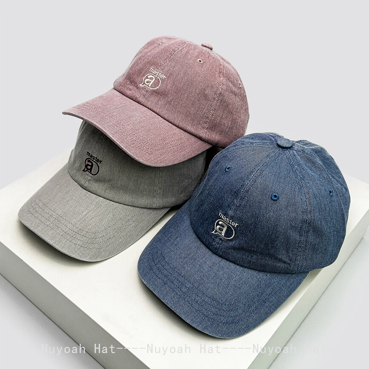 

New Men Women Korean Retro Embroidered a Letters Baseball Hats Sunshade Casual Versatile Simple Peaked Caps ins Fashion Outdoor