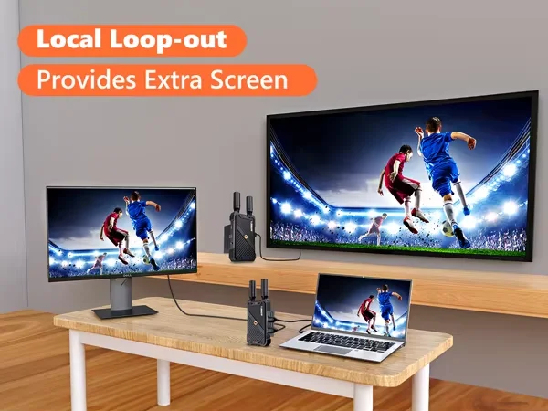 212 400M 1312FT hd Mi جهاز ريسيفر استقبال وإرسال الفيديو اللاسلكي موسع Hd1080p للداخلية والخارجية OBS Streaming WL082