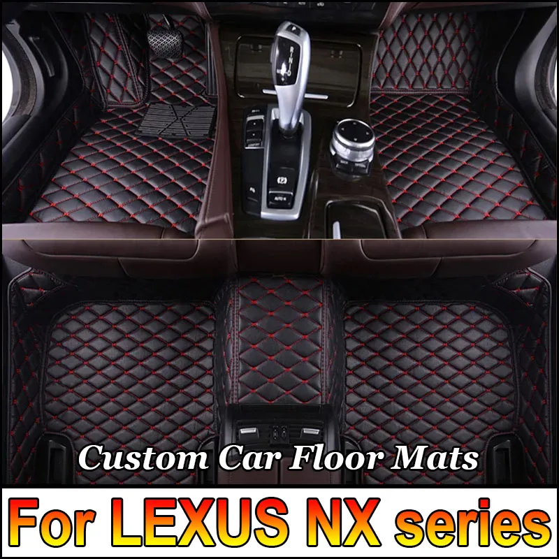 Car floor mats for LEXUS NX series 200 300h 300 200t 2014 2015 2016 2017 2018 2019 2020 Custom auto foot Pads automobile