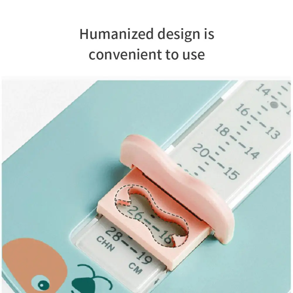 Shoe Size Feet Measuring Ruler New Baby Children Infant Shoes Size Measuring Shoes Length Growing Foot Baby Kid Nail Care Tool