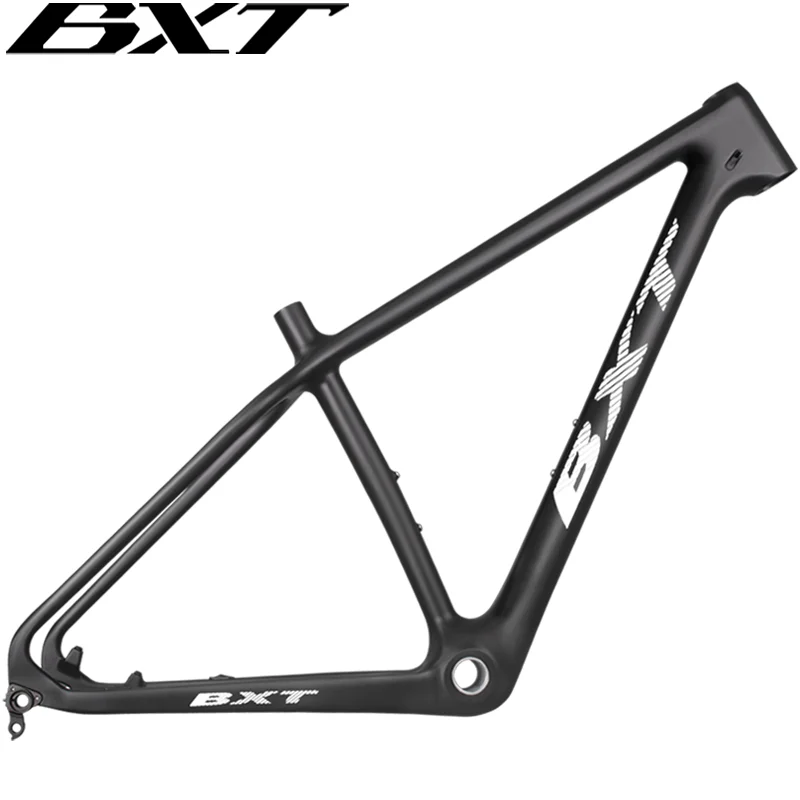 BXT Full Carbon Fat Bike Frame 26er Thru Axle Carbon mtb frame 26 Premium Carbon Fiber Snow bicycle hard tail Frame