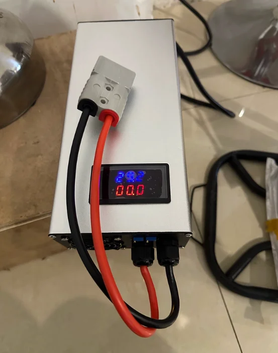 Lithium battery fast charger 12V24v48v60V72 2000W special 100AH for lithium iron phosphate