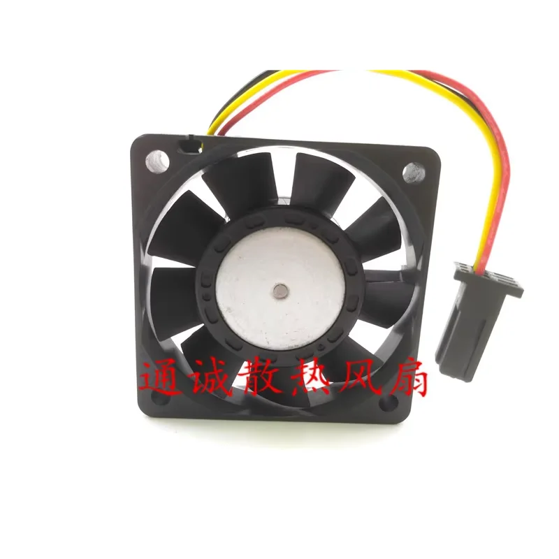 SANYO DENKI 109P0624S7D03 90L-0001-0552#A DC 24V 0.08A 60x60x15mm 3-Wire Server Cooling Fan