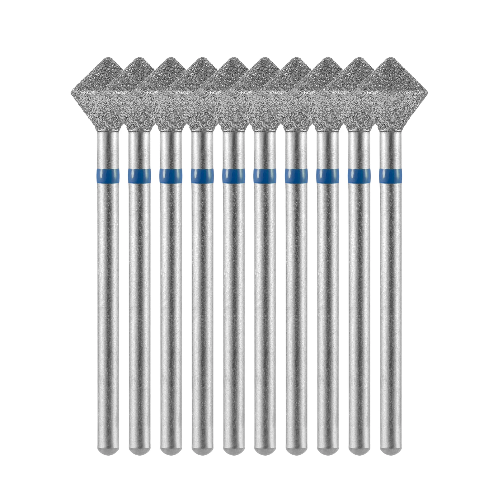 10pc cutícula bit para broca de unhas profissional conjuntos de brocas de polimento diamante fresa manicure acessório