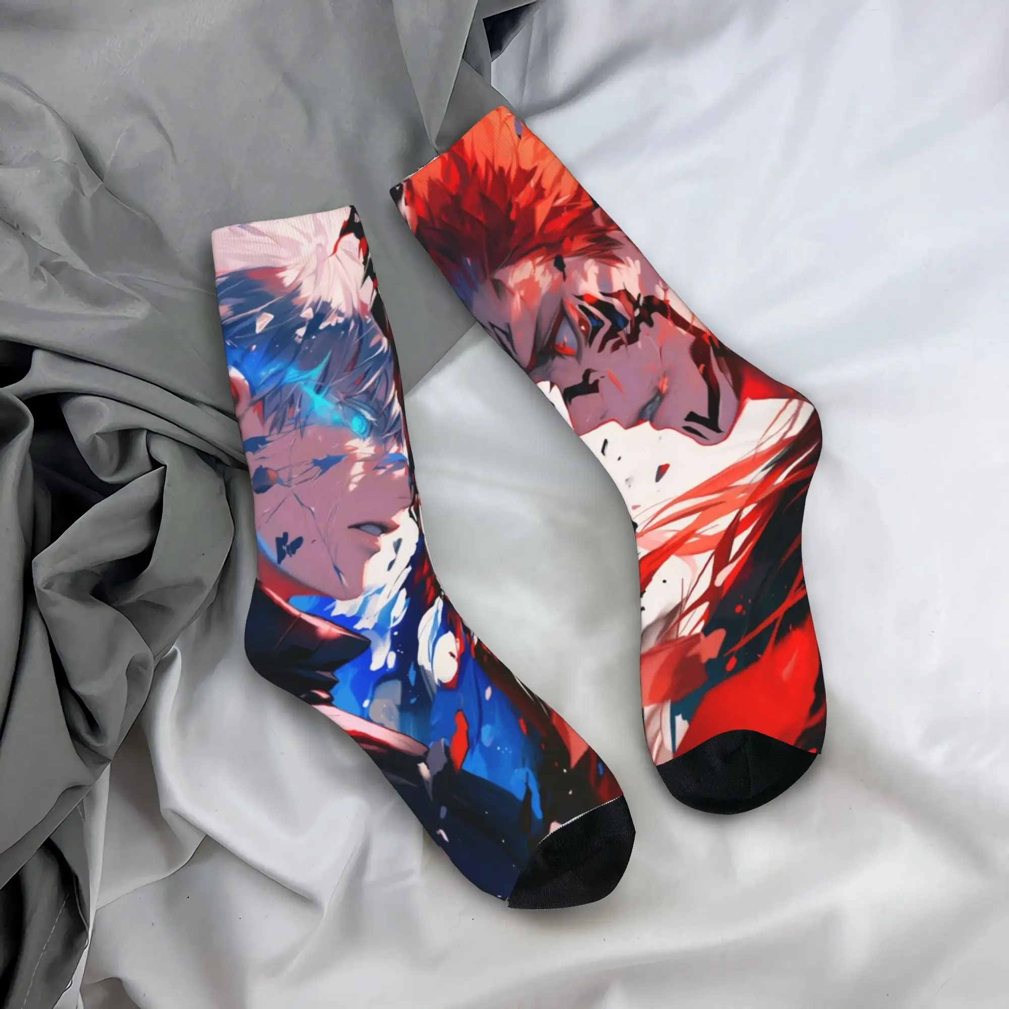 

Носки Custom S-Satorues G-Gojoes, мужские и женские, теплые, модные, классические носки