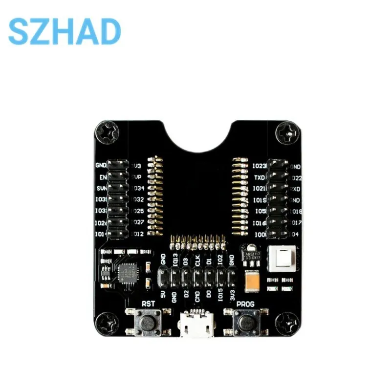 ESP8266 ESP-WROOM-32 ESP32-WROVER Development Board Test Burning Fixture Tool Downloader for ESP-12F ESP-07S ESP-12S