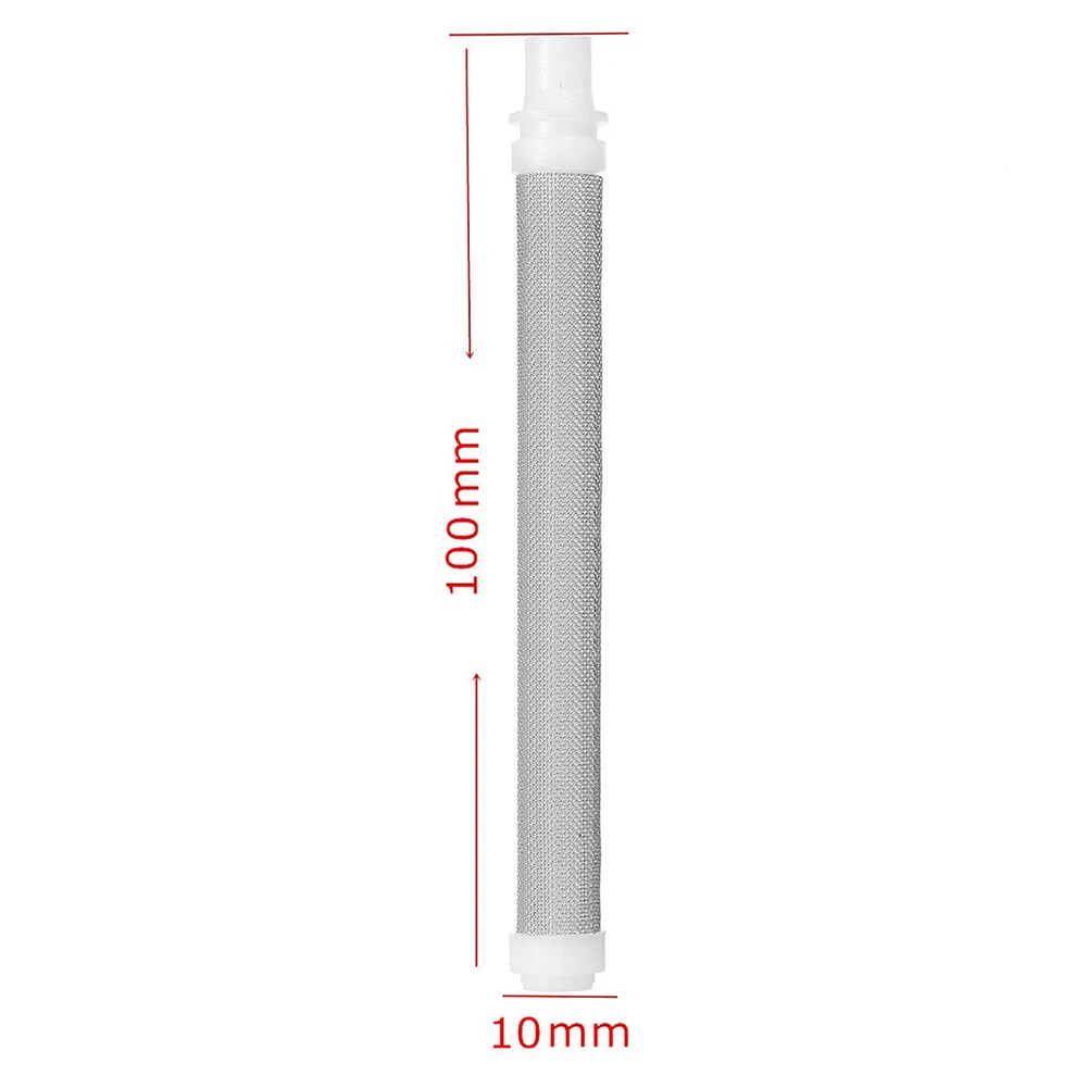 5/10pcs 50 Mesh Airless Spray Filter White Stainless Steel Paint Spray Filter Airless Spray Gun Accessories Airless Spray Filter