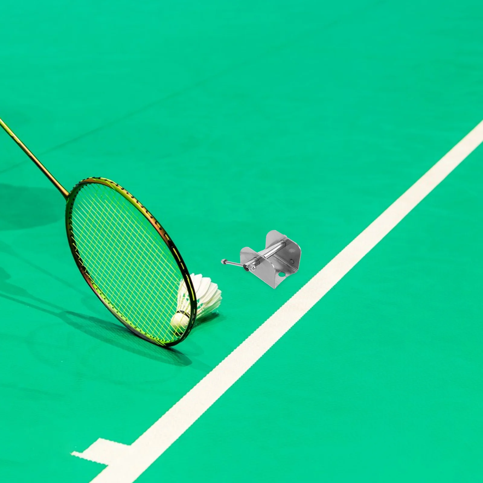 

Heavy Duty Volleyball Badminton Net Tensioning Device Hand Crank Outdoor Adjustable Tightener Training