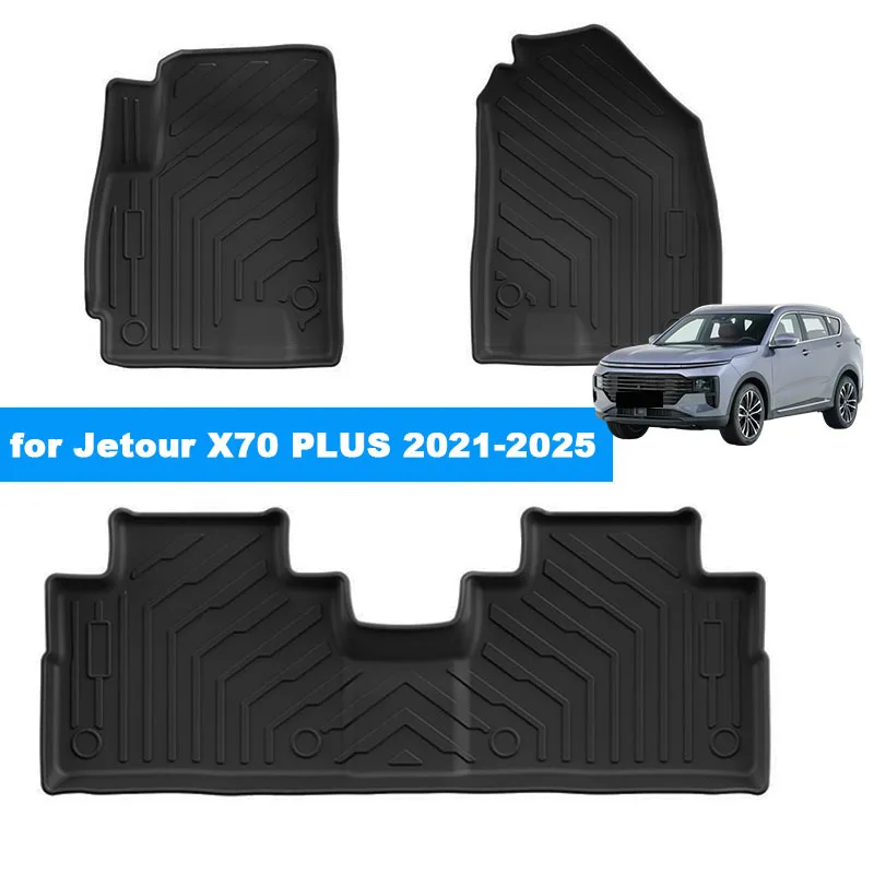 For Jetour X70 PLUS 2021-2025 TPE Foot Mats