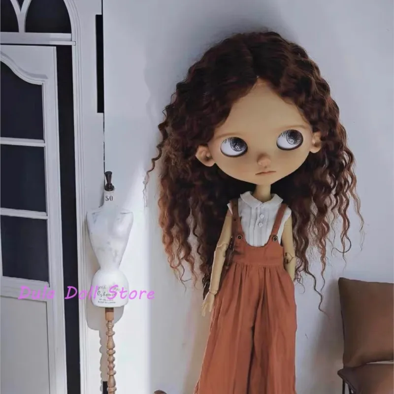 2026 Dula Doll Clothes Dress Loose Long Pants with Shoulder Straps Blythe Landoudou Landazz Qbaby Ob24 Ob22