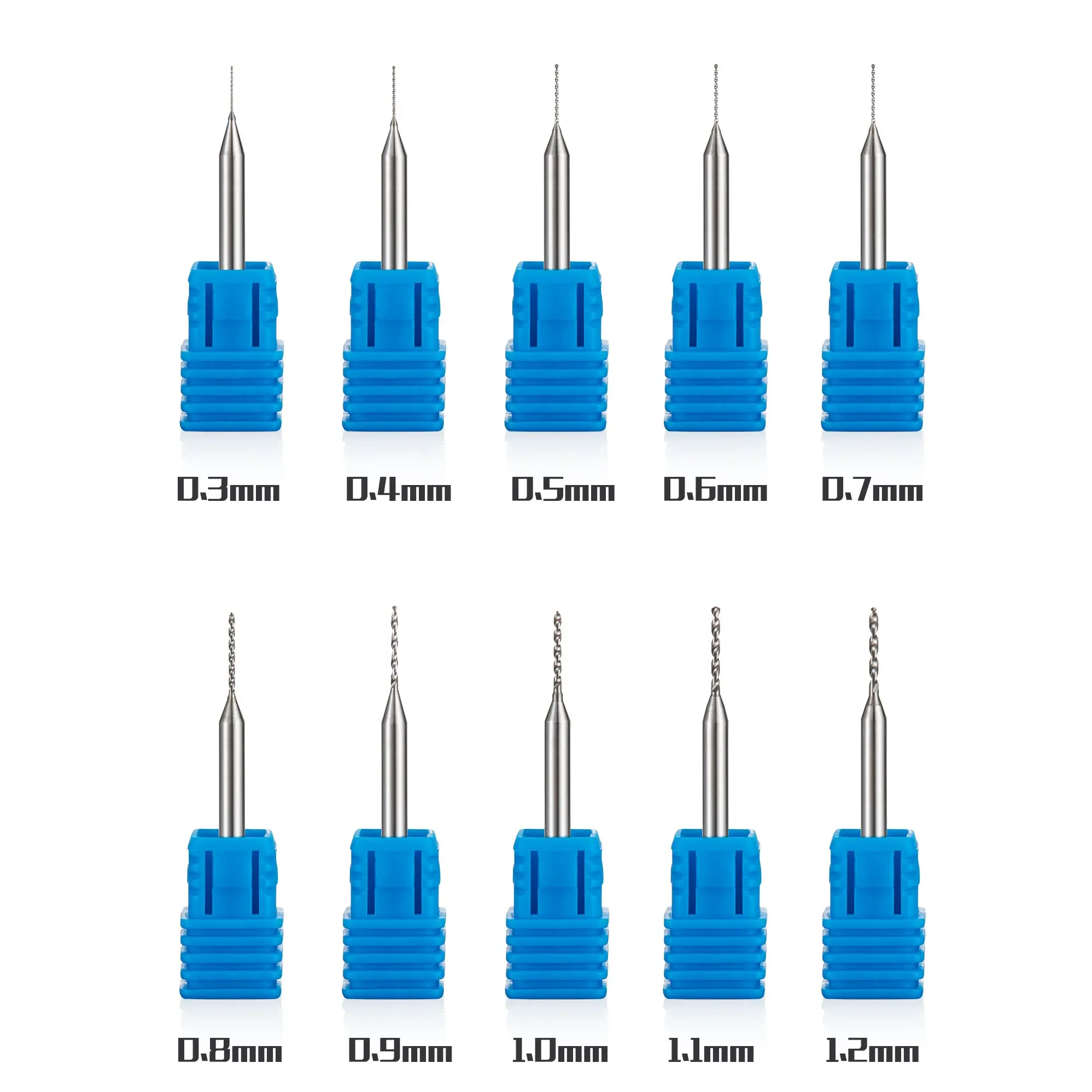 DSPIAE TUNGSTEN STEEL DRILL BIT 0.3~1.2mm For Modeler Gundam Hobby Model Making DIY Tools