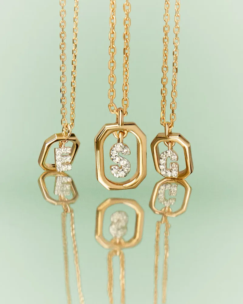 جديد 925 فضة رسالة قلادة شخصية الساحرة الإنجليزية الأبجدية قلادة طوق هدية عيد ميلاد مجوهرات رائعة