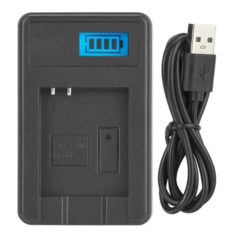 NB-6L Single Slot Battery Charger For Canon SX710 SX610 SX520 SX700 SX600 D30 SX500