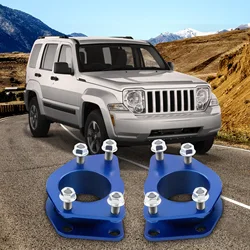 2 inch Front Leveling Lift Kit Pair For Jeep Cherokee Liberty KJ KK 2002-2012   2WD/4WD  Steel