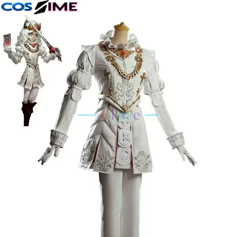 

Game Identity V Photographer Joseph Desaulniers Cosplay White Gothic Suit Halloween Uniforms Anime Clothing Custom Made