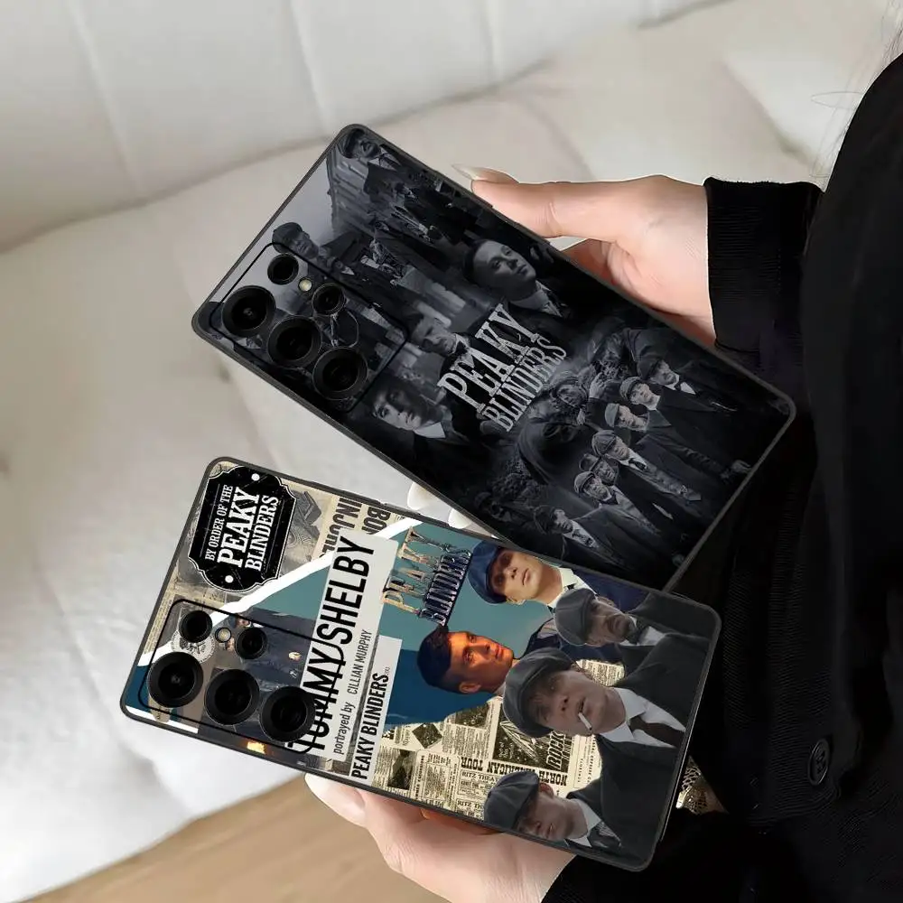 Movie P-Peakys-B-Blinders Phone Case For Samsung S 24 Fe 25 Ultra Plus 20 Lite 21 30 22 23 24 22 Ultra 5G Fundas view 4
