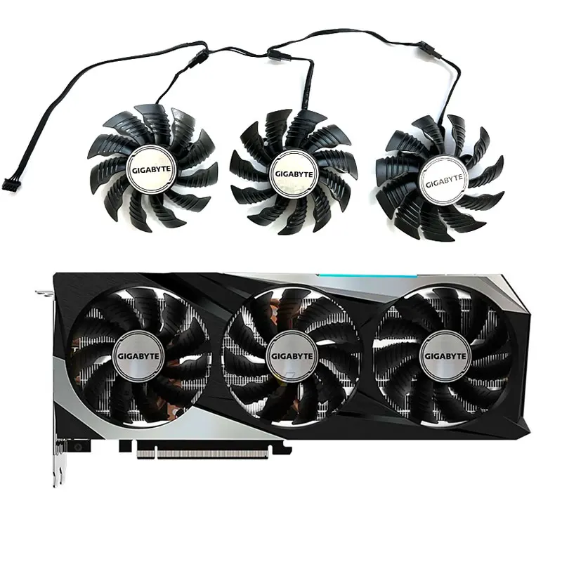 82MM nuevo para GIGABYTE Radeon RX6800 6800XT 6900XT GAMING OC ventilador de repuesto para tarjeta gráfica PLA09215S12H