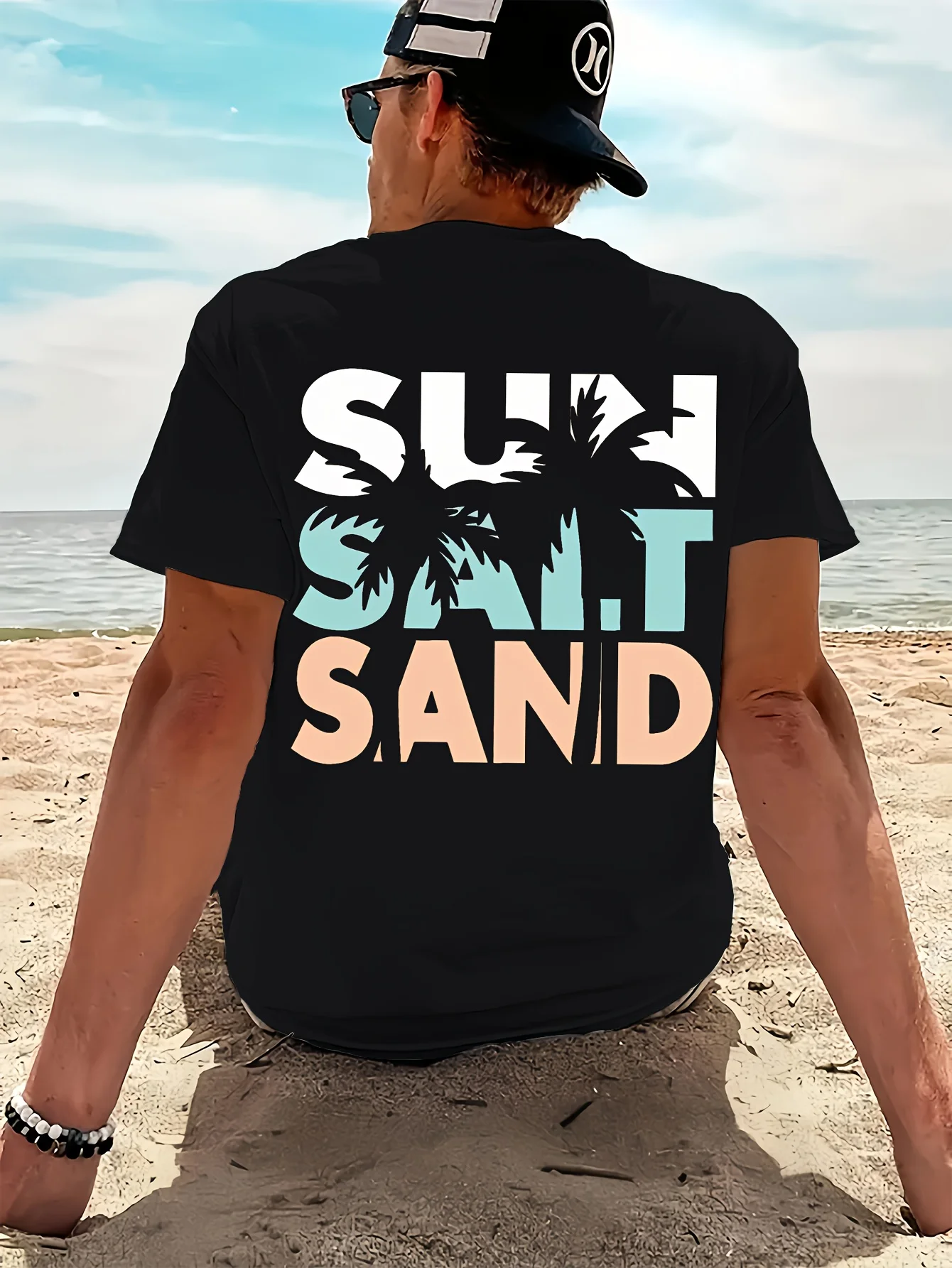 Stylish 100% Cotton Mens T shirt Featuring Bold 
